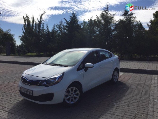 Avto Prakat. Մեքենաների վարձույթ.Rent a Car Kia Rio 2014