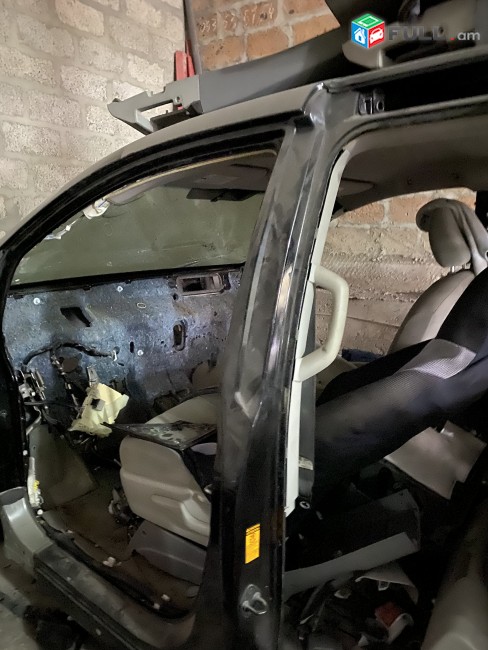 Toyota Sienna Raskulachit Airbag, zanaveska padushka