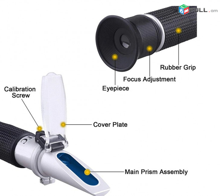 Ալկոհոլային ռեֆրակտոմետր рефрактометр