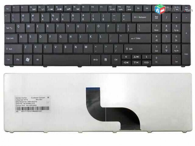 New for Acer Aspire E1-521 E1-531 E1-531G E1-571 E1-571G Keyboard US black