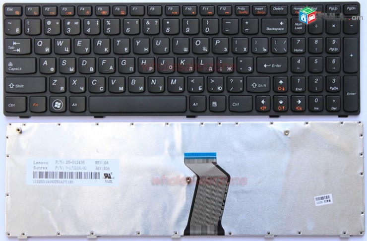 Lenovo G570 G570A G570AH G570E G570G Keyboard