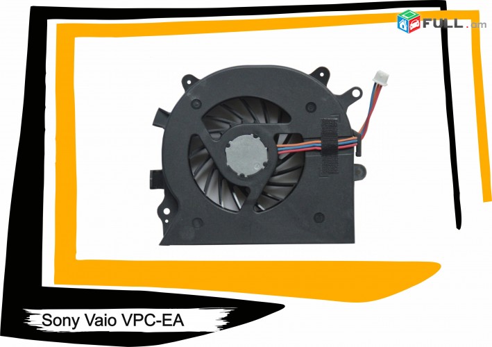 Sony vaio vpc-ea notebook CPU Cooler  քուլեր Հովացուցիչ պրոցեսորի