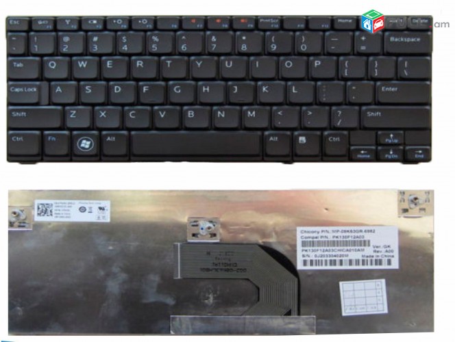 Keyboard Dell Mini 1018 1012 Series New