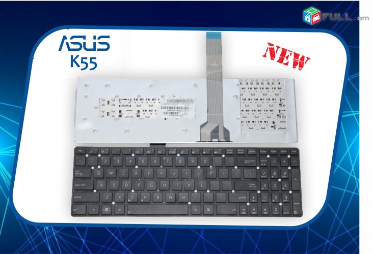 Keyboard ASUS K55 K55A Asus K55D Asus K55V Asus K55VD Asus K55VM klaviatura