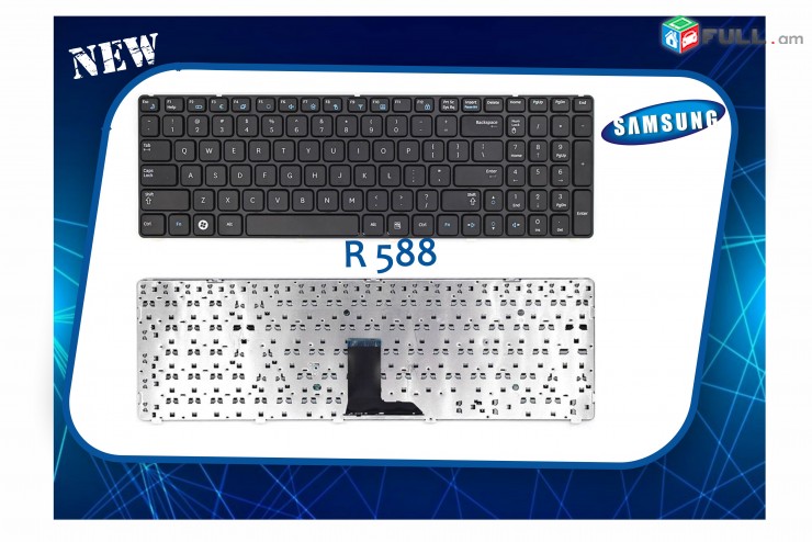 keyboard Samsung R588 R580 R590 NP-R578-DT03UA Notebooki klaviatura 
