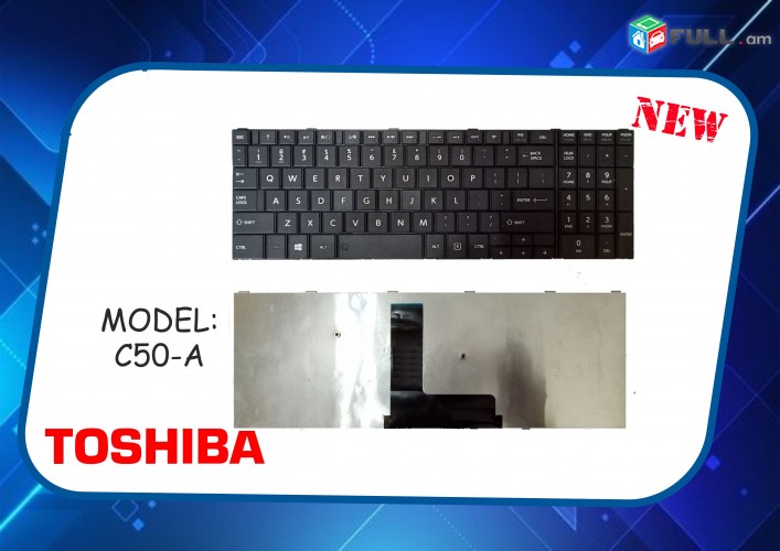 TOSHIBA Satellite C50-A C55-A  C55D-A Klaviatura stexnashar  Keyboard Notebook