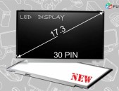 Screen LED 17.3 Slim 30 PIN Էկրան ekran Матрица для ноутбука Notebooki ekran display