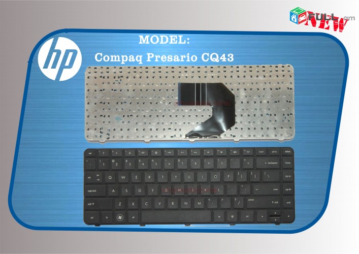 Keyboard HP Compaq Presario CQ43 489CA CQ58-D00