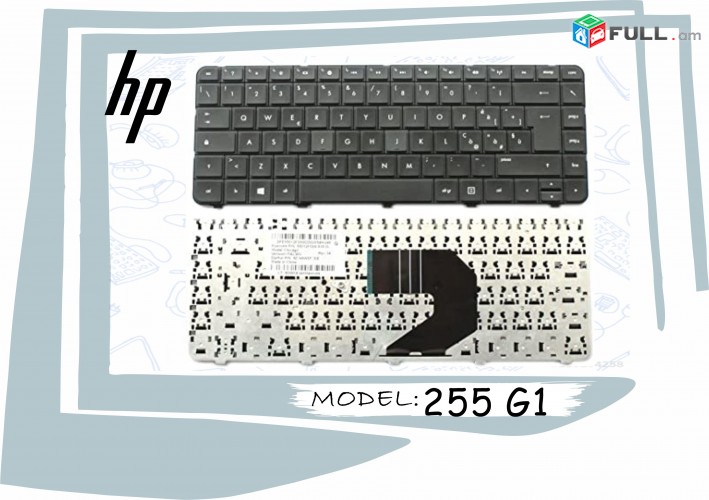   New Keyboard HP 255 G1 Клавиатура Ստեղմնաշար