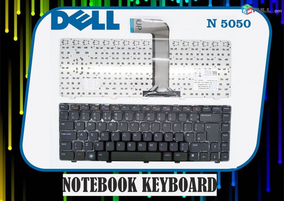 KEYBOARD DELL INSPIRON  N5050 КЛАВИАТУРА KLAVIATURA