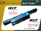 Notebook Battery Acer 5253  Acer 5253G- Նոր (11.1v 5200mAh)