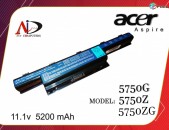 նոթբուքի մարտկոց  Acer 5750G  Acer 5750Z  Acer 5750ZG