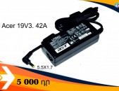 Acer 19V3.42A (5.5X1.7) Блок питания / charger adapter notebook / laptop