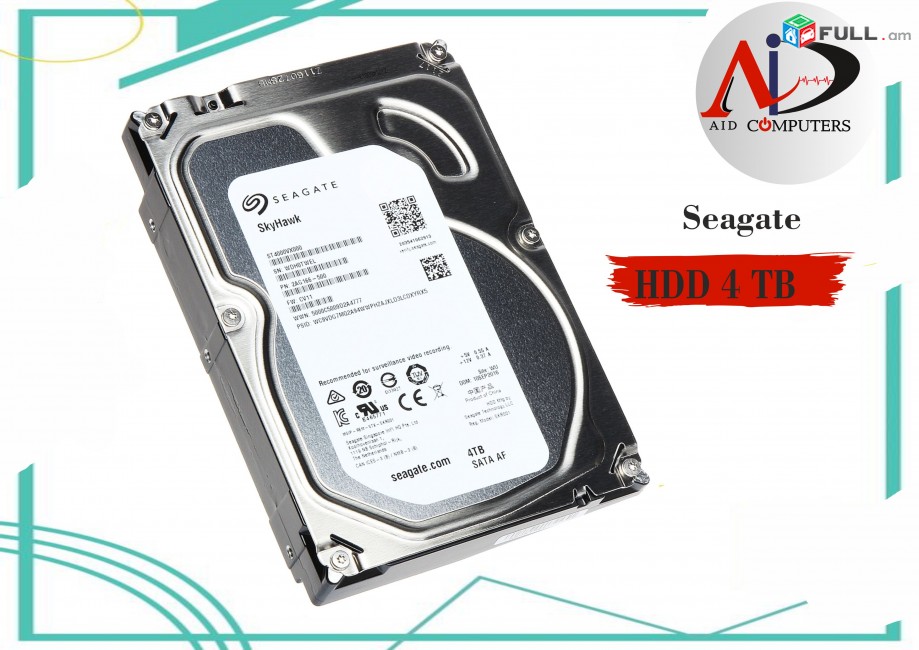 Seagate HDD 4 TB kosht sakavarak vinch vinchestr Жесткий диск
