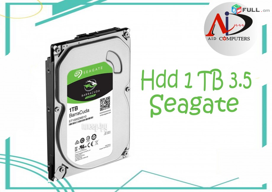 Hdd Seagate  1TB 3.5  SATA Жесткий диск Vinch Hard drive