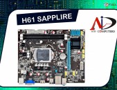  H61 Sapplire Motherboard մայրասալիկ Материнская плата matirinski plata materinka