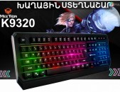  K9320 MeeTion  Gaming Keyboard Gamers  լուսավորվող ստեղնաշար խաղասերների համար