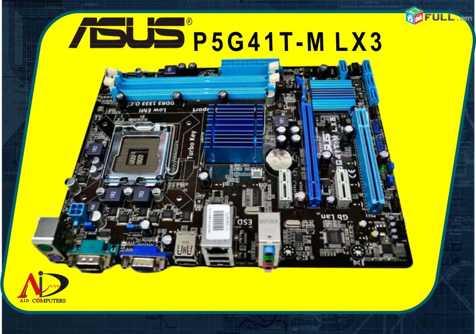 ASUS p5g41t-m lx3 Motherboard matirinski plata Intel G41  DDR3 