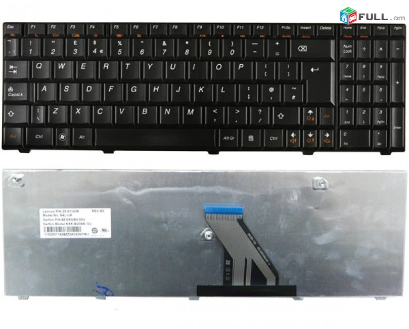 New KEYBOARD Lenovo g560 