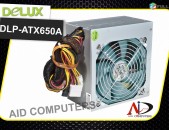 Power Supply 650W Delux DLP-ATX650A 6pin Blok Pitania