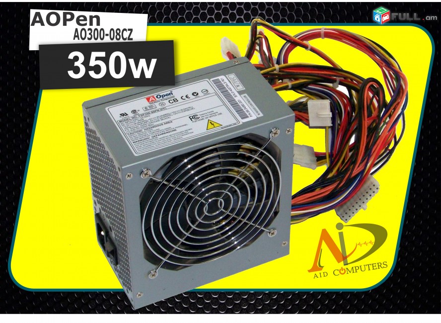 Blok Pitanya 350w ATX 12V Power Supply Block AOpen