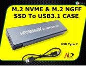 Haysenser M 2 Nvme M 2 NGFF SSD to USB3.1 Enclosure External CASE Type-C