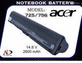 Acer 725 756 AL12A31 Battery Նոթբուքի մարտկոց Acer Aspire One AO756 AL12B72