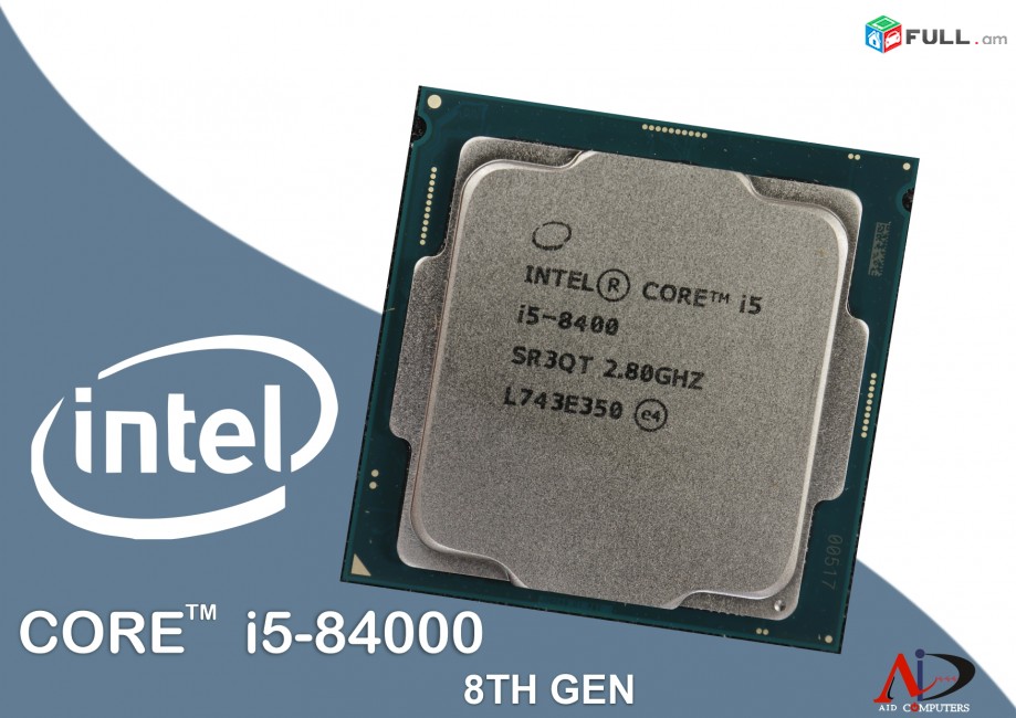 CPU Processor Intel Core i5-8400 8-րդ Սերունդ