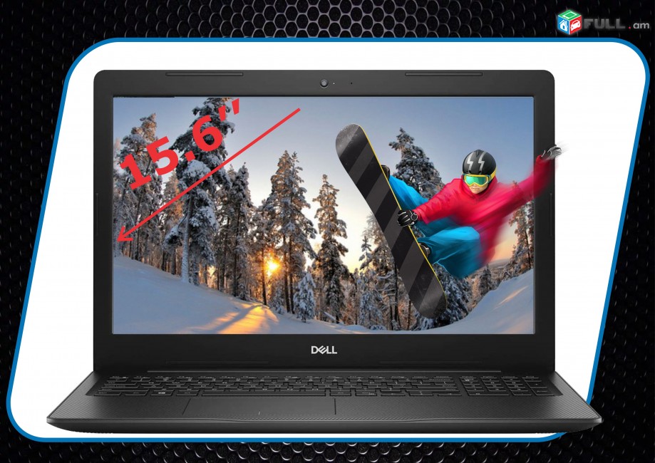 Notebook Dell Inspiron 15-5100 / SSD 240GB / Ram 8Gb / 15.6 duym իդեալական վիճակում