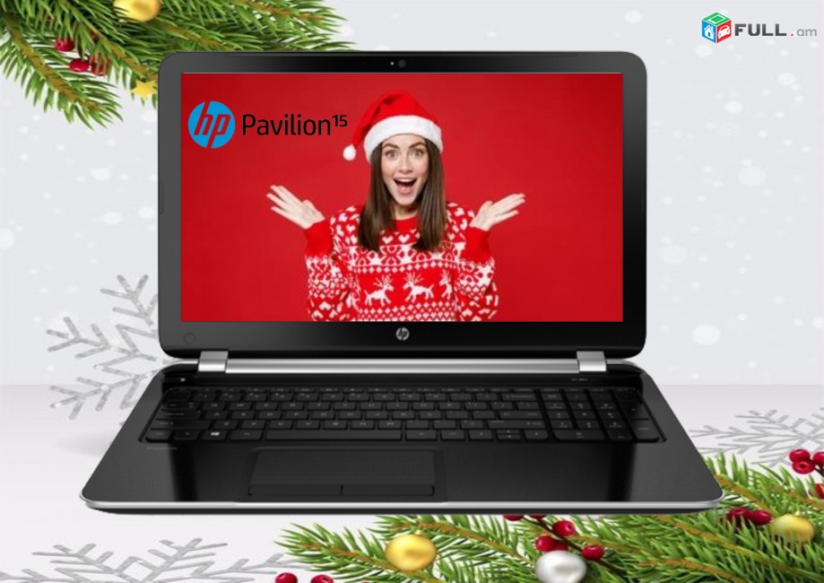 Notebook HP Pavilion 15 n000sr / Էկրան 15.6duym / RAM 8GB / SSD 120GB Նոթբուք Ноутбук