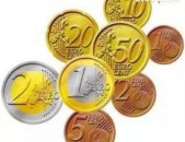 ПОКУПАЮ монеты евро, доллар, фунт и другие иностранне монеты