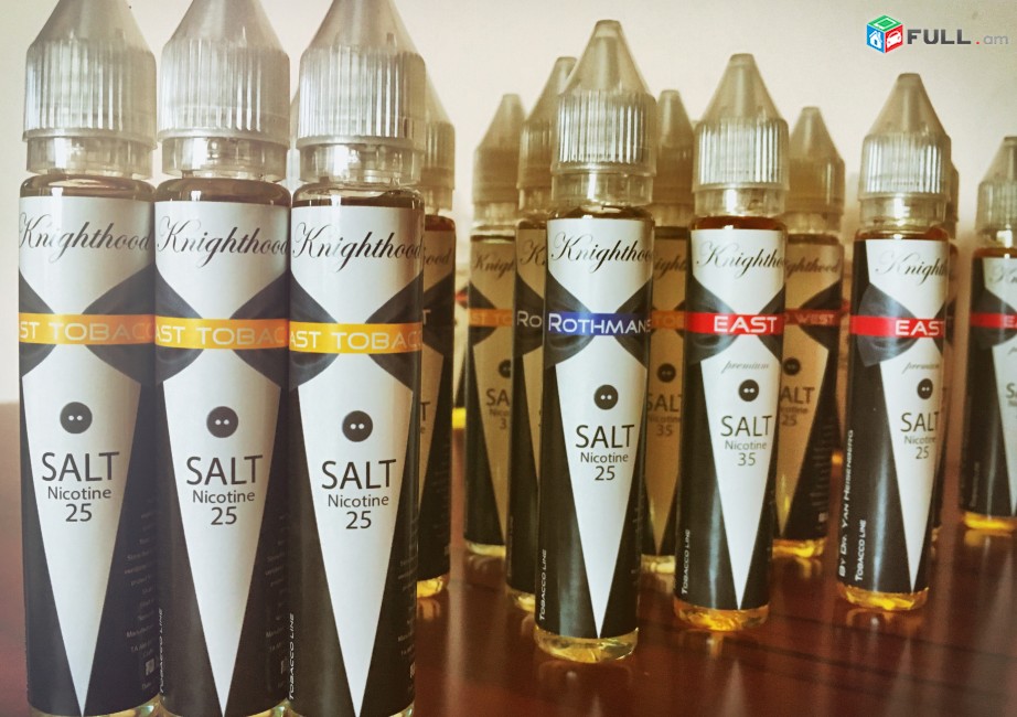 SALT Nicotine Juice (30ml) - 25mg, 35mg, 50mg (for Juul pods)