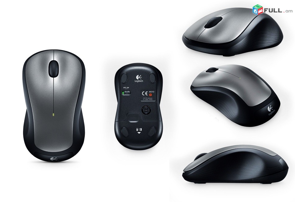 Mouse Logitech M310 Մկնիկ Optical USB Беспроводная мышь անլար մկնիկ