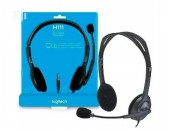 Ականջակալ Logitech H111 Наушники Headphones հարմարավետ շարժական միկրոֆոնով