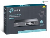 Switch tp-link TL - SF1016D 16-port 10 / 100Mbps հնարավոր է առաքում cancayin arq