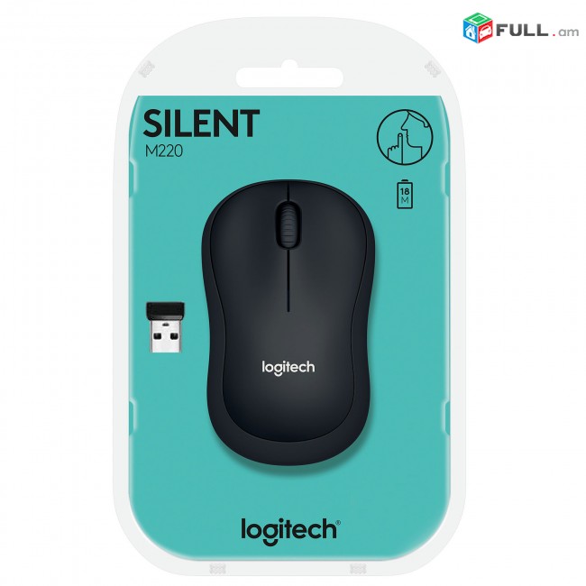 Մկնիկ mouse Անձայն Wireless Mouse Logitech M220 Silent անլար andzayn