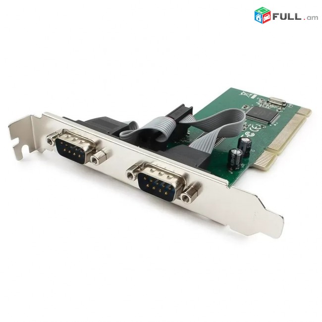 Քոմ քարտ Com 2 port PCI express Gembird com cart card