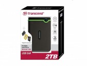HDD Արտաքին կոշտ սկավառակ Transcend USB3.0 2TB винчестер внешний жесткий диск