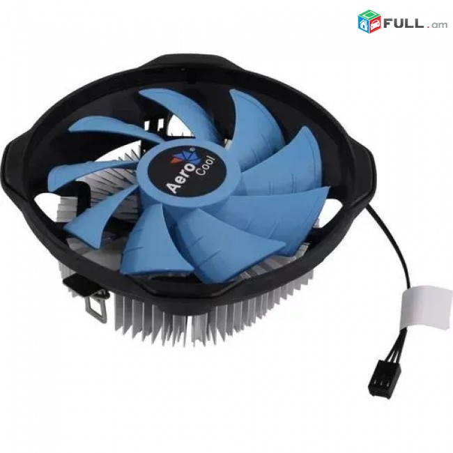 Հովացուցիչ Aerocool BAS U-3P Soc-FM2 + AM2 + AM3 + AM4 1150 1151 1155 3-pin 26dB Al 1Sockets