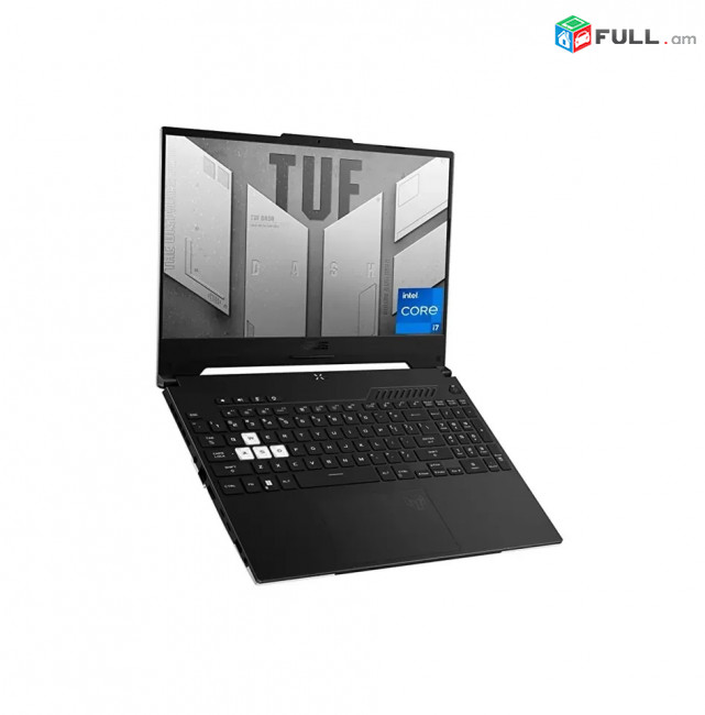 Asus TUF DASH F15 Core i7 12650H RAM 16GB SSD 512GB RTX 3060 6GB 15.6" FHD-IPS 144Hz + Երաշխիք + ապառիկ