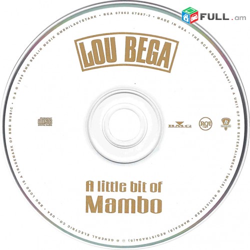 CD սկավառակներ LOU BEGA – օրիգինալ տարբեր տեսակի ալբոմներ