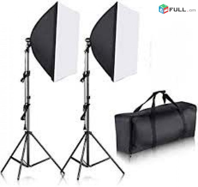 Softbox Photography Lighting Kit Photo Studio Light.