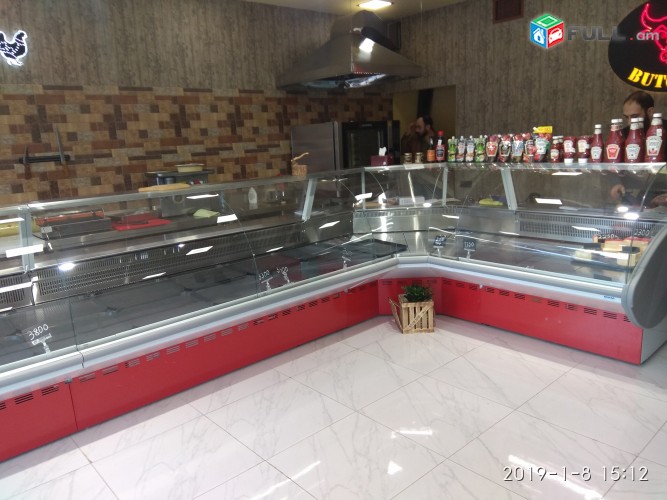 Սառնարաններ թարմ մսամթերքի  Холодильное оборудование sarnaran vitrina 