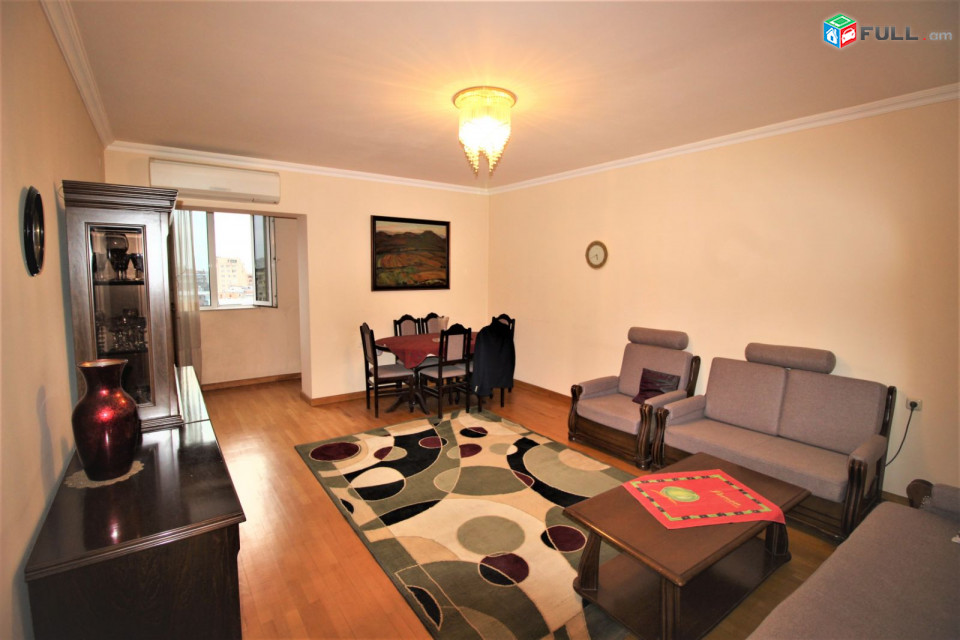 Աբովյան փողոց,80քմ,3 սենյականոց բնակարան,for rent, Կոդ B1338