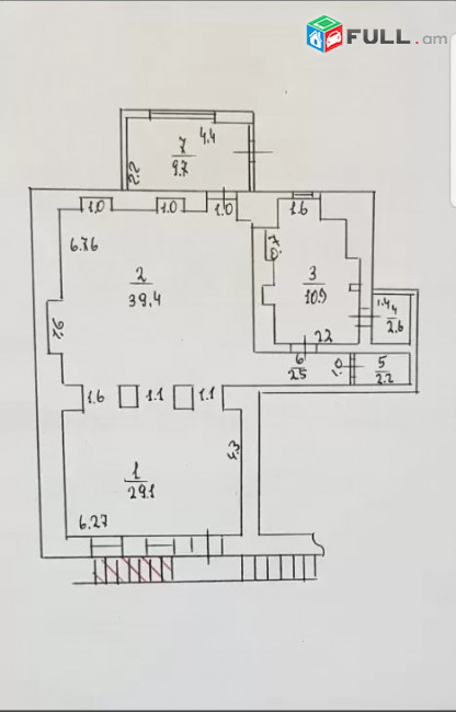 Մեսրոպ Մաշտոցի պողոտա,կենտրոն,105քմ,Բազմաֆունկցիոնալ գույք,for rent,Կոդ G1723