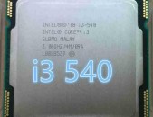 Intel Core I3 CPU 540@3Ghz Processor, CPU socket 1156 + araqum