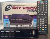 DVBT2 թվային ընդունիչ SKY VISION T2401 IPTV + անվճար առաքում և տեղադրում