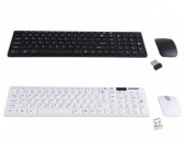 Slim 2.4GHz Wireless Keyboard and Mouse Combo + araqum