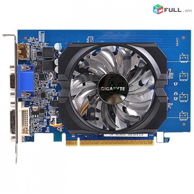 Videocard/ видеокарта/ վիդեոքարտ GeForce GT 730 2GB VGA/HDMI/DVI +  առաքում