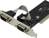 Com 2 port/ PCI express WCH351Q com cart/ քոմ քարտ/COM порт / Контроллер PCI с 2 портами COM 9 RS232